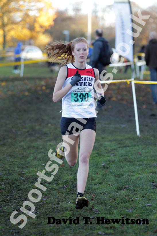 Green 390 Start Fitness North East Harrier League, Blaydon.